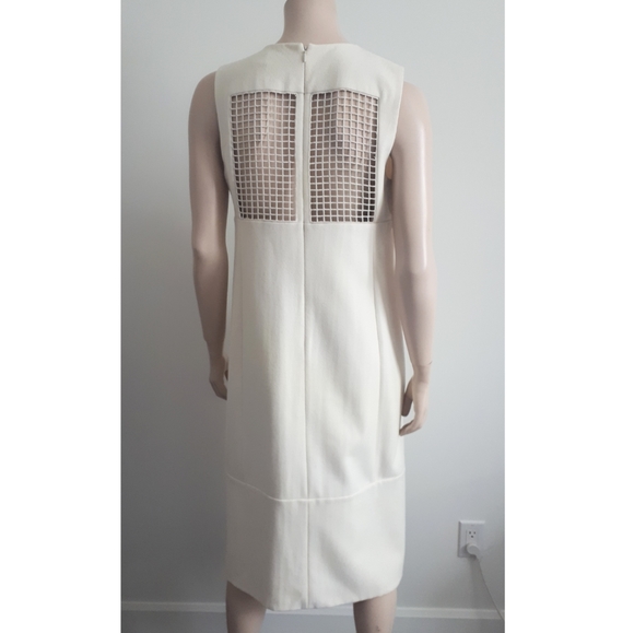 🎈Host Pick🎈Tibi | Wool-blend Eyelet V-neck Dress - Picture 2 of 13